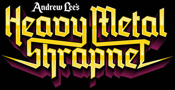 Andrew Lee's Heavy Metal Shrapnel Logo