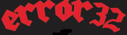 Error 32 Logo