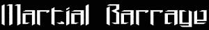 Martial Barrage Logo