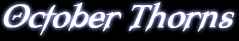 October Thorns Logo