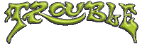 Trouble Logo